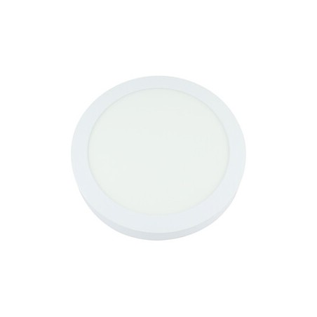 ≫ Plafón Led Redondo Blanco 18 Wattios Superficie Dia 81.640-R-B-Dia ✔ Ferreidea