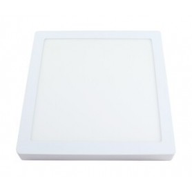 ≫ Plafón Led Cuadrado Blanco 30 Wattios Superficie Bl 81.655-B-Bl ✔ Ferreidea