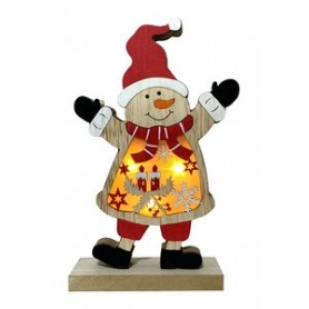 ≫ Muñeco Nieve Con Luz 96.000 ✔ Ferreidea