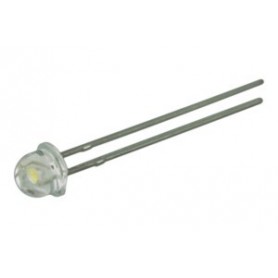 ▷ Led Blanco 5Mm 100º Angulo Visión 2000Mcd 12.678-5-B-C-Cal - Pack 25 uds