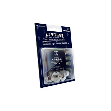 ≫ Kit Eléctrico Escolar Con 3 Portalámparas 80.601 ✔ Ferreidea