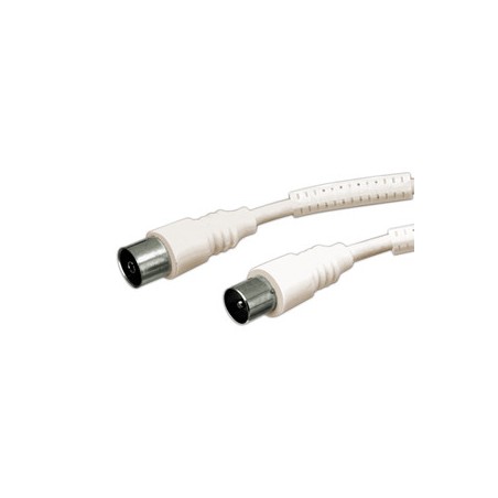 ▷ Conexión Tv Blindada Con Filtro 1.5 Metros Blanc 37.002-1.5-B-Gr - Pack 20 uds