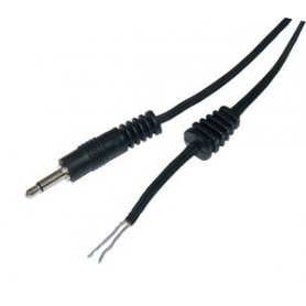 ≫ Conexion Negra 1,5 Metros Conector Recto 3,5 Mono 36.811 ✔ Ferreidea