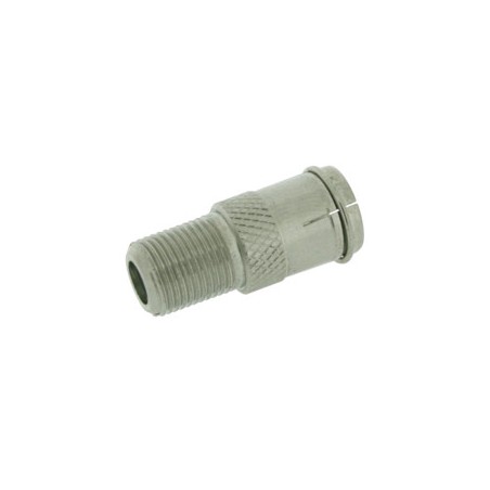 ≫ Conector F Macho Conexión Rápida A F He. 19.566 ✔ Ferreidea