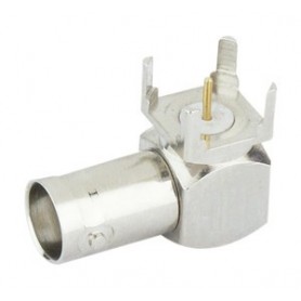 ≫ Conector Bnc Hembra Acodado Con I. Aislante Teflón 19.277 ✔ Ferreidea