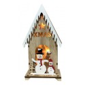 ≫ Casita Muñeco De Nieve Con Luz 96.008 ✔ Ferreidea