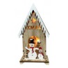 ≫ Casita Muñeco De Nieve Con Luz 96.008 ✔ Ferreidea