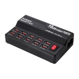 ≫ Cargador 10 Puertos Usb 5Vdcon 60W 38.520 ✔ Ferreidea
