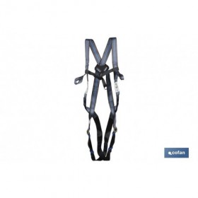 CONJUNTO ARNES CUERDA + 2 MOSQUETON+ ABSORBEDOR | Ferreidea