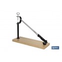 Soporte jamonero Mod. Serrano + cuchillo Modelo Safron Cofan