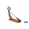 Soporte jamonero Modelo Reserva + cuchillo Modelo Safron Cofan