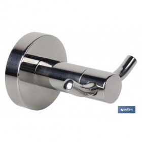 Percha para baño modelo Lagoa fabricada en acero inoxidable 304