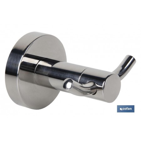 Percha para baño modelo Lagoa fabricada en acero inoxidable 304