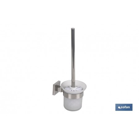 Escobillero para Inodoro circular Acero Inoxidable Marvao Cofan