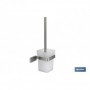 Escobillero para cuarto de baño Fabricado en acero inoxidable Madeira Cofan