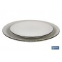 Vajilla de Cerámica Color Beige Cofan Modelo Mapta