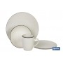 Vajilla de Cerámica Color Beige Cofan Modelo Mapta
