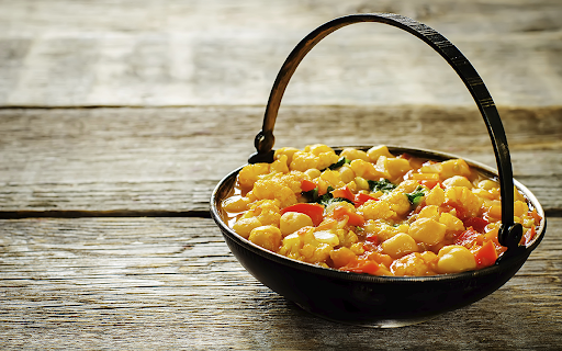 Receta: Curry de Garbanzos y Verduras