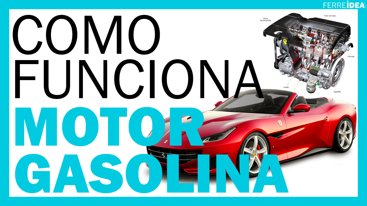 ¿Cómo Funciona un MOTOR de GASOLINA de Cuatro Tiempos?