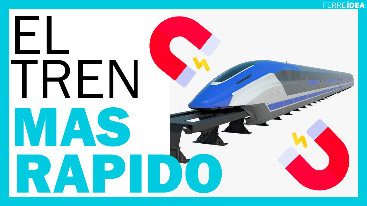 ¡El TREN MÁS RÁPIDO del MUNDO! ? ¿Como Funciona?