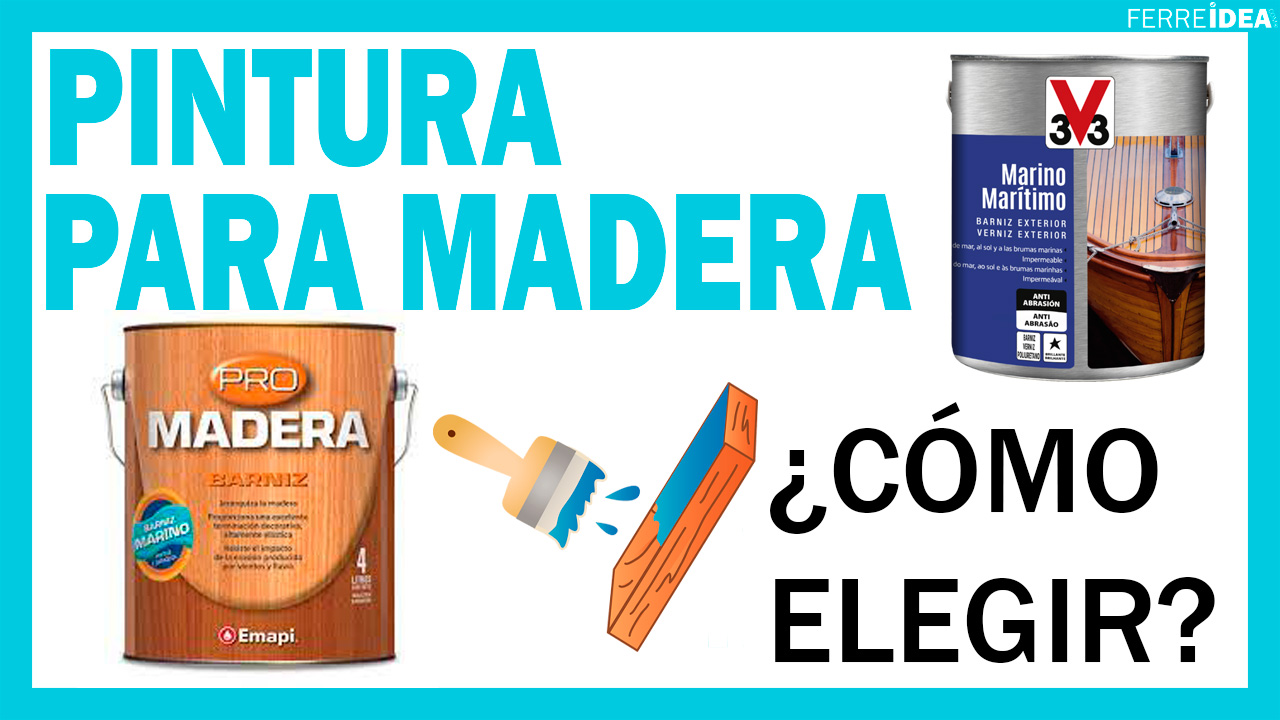 PINTURA para MADERA ? ¿Cómo Elegir PINTURA para PINTAR MADERA? ?