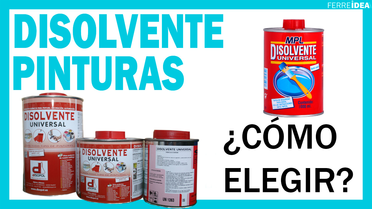 DISOLVENTES para PINTURAS ? Tipos de DISOLVENTES para PINTURAS y sus USOS mas Comunes ?